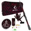 QudraKast Fishing Rod and Reel Combos - High Precision Machined Pattern Telescopic Fishing Pole and 12+1 Full Metal Ultra Smooth Spinning Reel Combos with Carrier Bag view 1