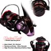 QudraKast Fishing Rod and Reel Combos - High Precision Machined Pattern Telescopic Fishing Pole and 12+1 Full Metal Ultra Smooth Spinning Reel Combos with Carrier Bag view 4