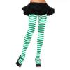 Autone Women Girls Rainbow Multicolor Striped Tights Opaque Stockings Slim Pantyhose for Christmas Halloween Cosplay Costume view 2