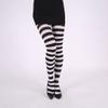 Autone Women Girls Rainbow Multicolor Striped Tights Opaque Stockings Slim Pantyhose for Christmas Halloween Cosplay Costume view 4