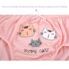 Libsit Little Girls Cotton Briefs toddler cat underwear girls kitty cat panties Pack of 5 kitty toddler underwear Print Kids Undies view 3