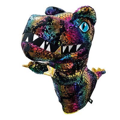 dinofactory T-Rex Golf Head Cover Dinosaur Driver Headcover (Sparkle Black)