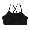 Moggemol Kids Girls Basic Sports Bra Sleeveless Crisscross Keyhole Back Crop Top for Dance/Yoga/Running Black-C 16 view 4