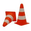 Agility Training Cone Reflective Plastic Sports Cone, Multifunctional Traffic Cone Windproof Road Cone, 23cm/9" view 1