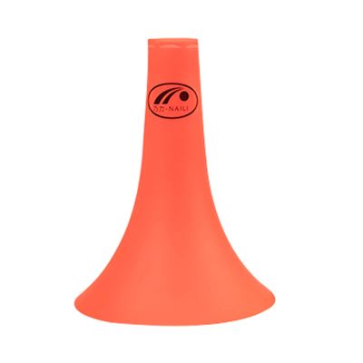 Agility Training Cone 33cm/13 cm Colored Plastic Sports Cone, Thicken The Football Obstacle Agility Training Cone, (Color : Red, Size : 2pcs)