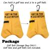 Get in The Hole Bitch Golf Ball Storage Bag Golf Club Gift Ball Pouch Sack Gag Gift (Get in The Hole BS) view 4