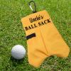 PWHAOO Funny Uncle Golf Gift Uncles Ball Sack Golf Ball Storage Bag Golf Club Gift Ball Pouch Sack Gag Gift (Uncle BS) view 3