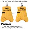 PWHAOO Funny Uncle Golf Gift Uncles Ball Sack Golf Ball Storage Bag Golf Club Gift Ball Pouch Sack Gag Gift (Uncle BS) view 4