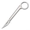 KIASLORE Outdoor survival claw tactical knife D2 steel blade and G10 steel handle sharp fixed blade with sheath (Silver) view 1