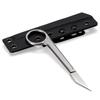 KIASLORE Outdoor survival claw tactical knife D2 steel blade and G10 steel handle sharp fixed blade with sheath (Silver) view 3