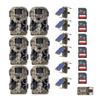 Stealth Cam G42NG 32MP No Glow Trail Camera (Kryptek Camouflage) Bundle with Solar Power Panel, 32GB Memory Card,and All-in-One High Speed USB 2.0 Card Reader (6-Pack) view 1