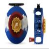 ABEL SDF Fly Reel - Colorado Edition - 5/6 WT with Aluminum Red Handle view 1