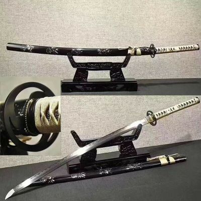 ZPGP Customize Lengthen Clay Tempered T10 Steel Blade and Handle Japanese Sword Sharp