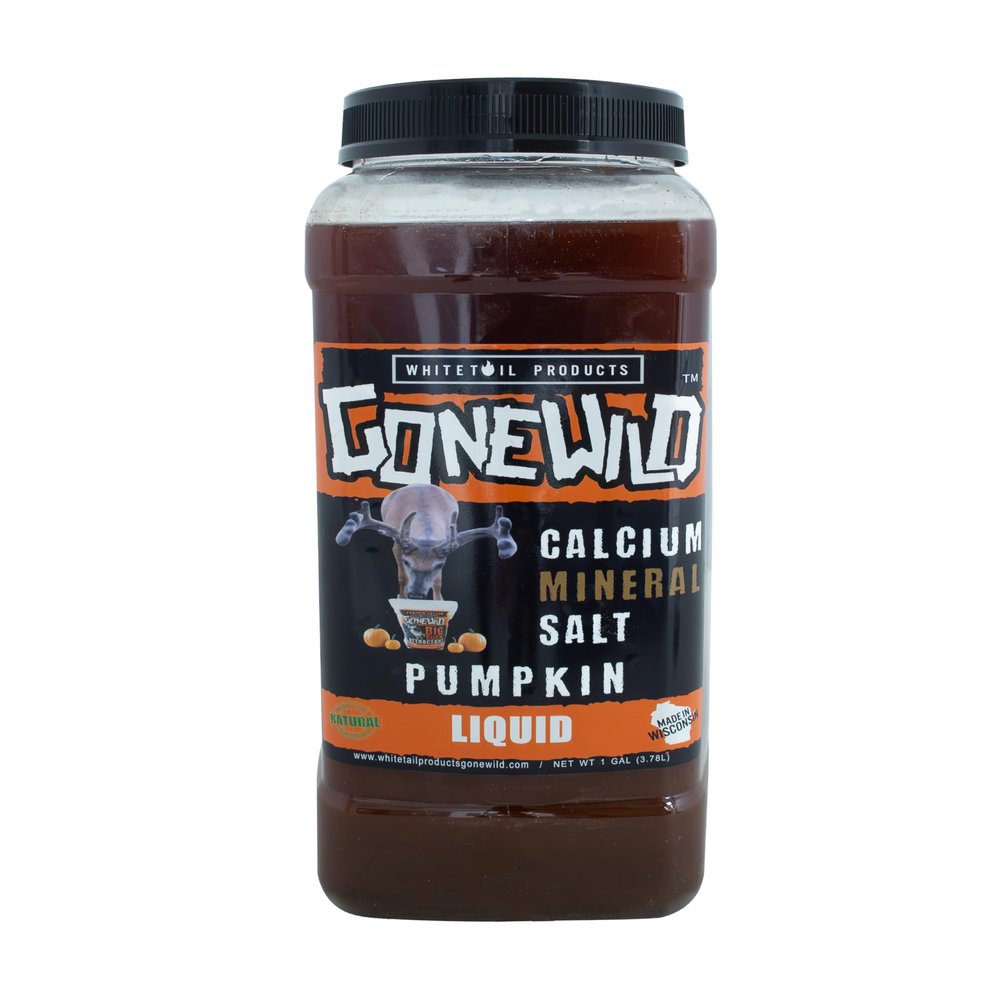 Whitetail Products Gone Wild, Pumpkin Calcium Mineral Salt, 1 Gallon, G0675