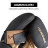 Hayabusa T3 LX Leather Boxing Gloves Men and Women for Training Sparring Heavy Bag and Mitt Work - Obsidan/Gold, 12 oz view 2