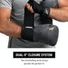 Hayabusa T3 LX Leather Boxing Gloves Men and Women for Training Sparring Heavy Bag and Mitt Work - Obsidan/Gold, 12 oz view 4