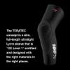 100% Teratec Mountain Biking Knee Pad - MTB & BMX Protection - Ultralight Nylon Slip On Sleeve with Built in Padding view 3