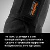 100% Teratec Mountain Biking Elbow Pad - MTB & BMX Protection - Ultralight Nylon Slip On Sleeve with Built in Padding view 4