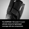 100% Surpass Mountain Biking Elbow Pad - MTB & BMX Protection - Heavy Duty Hard Plastic and Smartshock Impact Absorbing Foam Padding view 3