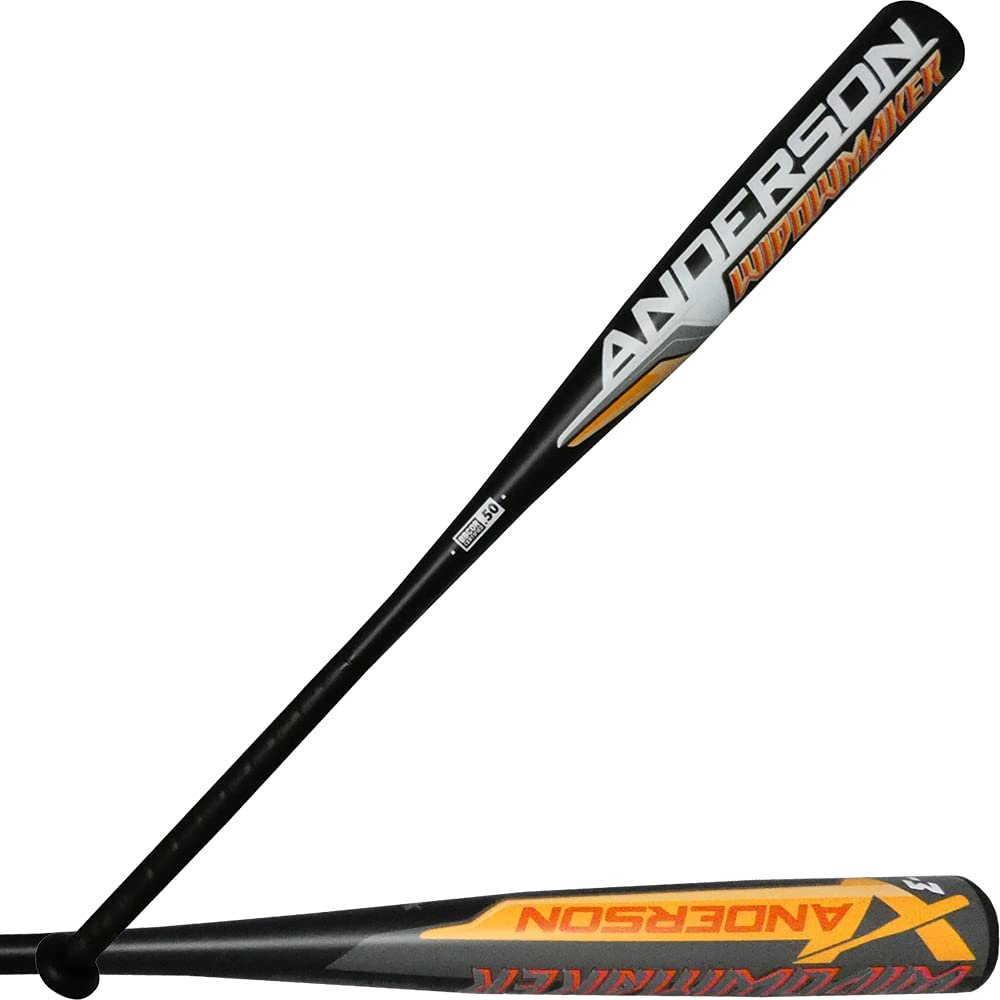 Anderson Widowmaker -3 BBCOR Baseball Bat  Slightly End Loaded Single-Wall Design 2022 Model (31"/28OZ)
