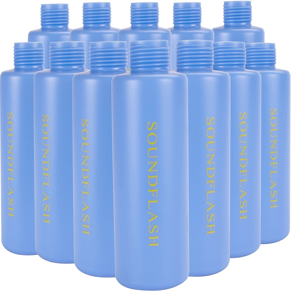 Evike Airsoft - APS Hakkotsu Factory-Spec Airsoft Shells for Thunder B Sound Nade (Type: Sound Flash Blue - 12 Pack)