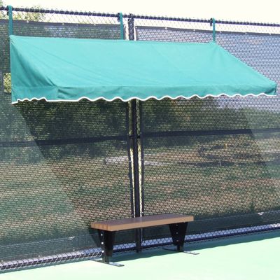 Douglas Tennis Court Fence Cabana (Black)