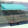 Douglas Tennis Court Fence Cabana (Black) view 1