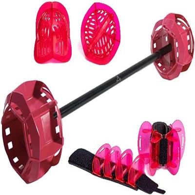 AquaLogix Women's Aquatic Exercise Equipment Bundle by Hydrorevolution | Aquatic Barbell | Aquatic Dumbbell | Water Resistance | Water-Based Training | Includes Ben Bruno Training Guide