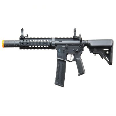 Lancer Tactical Gen 3 M4 SD Nylon Polymer Airsoft AEG Gun with Programmable Fast Trigger & Mosfet