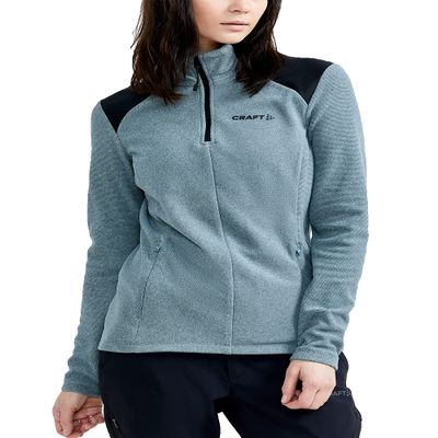 Craft Sportswear Women's CORE Edge Thermal Midlayer - XL, Trooper Black