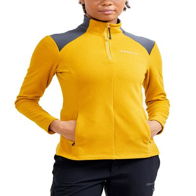 Craft Sportswear Women's CORE Edge Thermal Midlayer - L, Tawny Asphalt