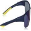 Columbia Men's Sunglasses WINGARD - Matte Navy with Blue Mirror Polarized Lens view 3