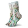 GULTMEE Easter Bunny Funny Compression Socks Women and Men,Photo Of Chocolate Eggs Sweet In Pastel Colors Spring Time,Best for Circulation,Running,Athletic,Nurse,Travel,Multicolor -12 inch view 1