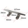5 Inch 316 Stainless Steel Marine Boat Hollow Base Cleat Heavy Duty Boat Hollow Base Cleats for Marine Yacht Boat DaJiKan view 2