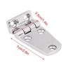 2pcs 316 Stainless Steel Flush Door Hatch Compartment Folding Bending Hinge Casting for Boat Marine Boat Accessories Marine DaJiKan view 2