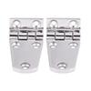2pcs 316 Stainless Steel Flush Door Hatch Compartment Folding Bending Hinge Casting for Boat Marine Boat Accessories Marine DaJiKan view 3