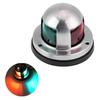 1pcs 12V 316 Stainless Steel Marine Boat Yacht LED Navigation Light Red and Green Bow Lights Deck Mount DaJiKan view 3