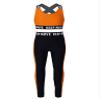 Moggemol Girls Camouflage Printed Racer Back Crop Top with Legging Pants 2 Pcs Gymnastics/Dance/Sports Set Orange-D 16 view 1