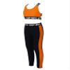 Moggemol Girls Camouflage Printed Racer Back Crop Top with Legging Pants 2 Pcs Gymnastics/Dance/Sports Set Orange-D 16 view 2