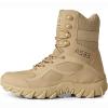 hongrenamz Hiking Boots Men's Waterproof High Top Lightweight Non-Slip Trekking Trail Outdoor Sport Shoes for Adults Sand-EU45/US11 view 1