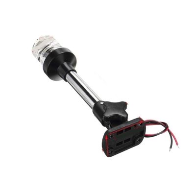 12-24V Fold Down Marine for Boat LED Navigation Lights Marine for Boat Yacht Stern Anchor Light LED Sailing Light Lamp DaJiKan (Color : 9.84 inch)