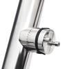KAOLALI 2PCS Boat Fishing Rod Holder Marine Stainless Steel Adjustable Rail Rod Holder Clamp on Rail Mount 7/10" (18mm) to 1" (26mm) (Stype-2) view 3