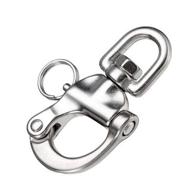 316 Stainless Steel Swivel Shackle Quick Release Boat Anchor Chain Eye Shackle Swivel Snap Hook for Marine Boat Yacht Hardware DaJiKan