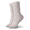 Ballerina Funny Compression Socks Women and Men,Pastel Love Dancer Fairy With Wings Flying With Roses And Floral Motifs Print,Best for Circulation,Running,Athletic,Nurse,Travel,Multicolor -12 inch view 1
