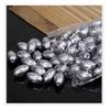 10Pcs Egg Sinkers Fishing Weights Fishing Sinkers Lead Split Shot Fishing Weights Sinkers for Fishing view 2