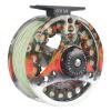 M MAXIMUMCATCH Maxcatch ECO Large Arbor Fly Fishing Reel (3/4wt 5/6wt 7/8wt) and Pre-Loaded Fly Reel with Line Combo (Brook Trout Fly Reel Loaded Moss Green Line, 3/4 Weight) view 1