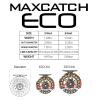 M MAXIMUMCATCH Maxcatch ECO Large Arbor Fly Fishing Reel (3/4wt 5/6wt 7/8wt) and Pre-Loaded Fly Reel with Line Combo (Brook Trout Fly Reel Loaded Moss Green Line, 3/4 Weight) view 4