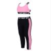 Moggemol Girls Camouflage Printed Racer Back Crop Top with Legging Pants 2 Pcs Gymnastics/Dance/Sports Set Pink-D 4 view 2