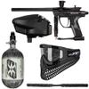Action Village Kingman Spyder Fenix Insane Paintball Gun Package Kit (Gloss Black, Tank Size: 68/4500)