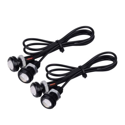 4Pcs/Set Blue LED Boat Plug Light Waterproof Marine Underwater Fish Boat Light Parts Accessories Universal DaJiKan